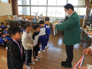 校内持久走大会 表彰式