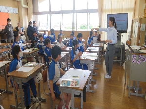 ４月17日　授業参観