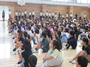２学期始業式