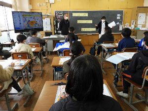 授業の様子～5年生英語