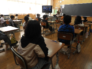 ６年生を送る会