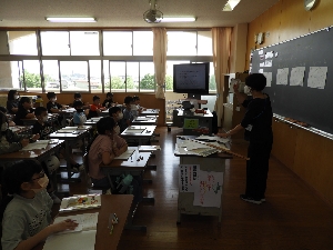 授業参観～５年１組