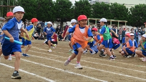 運動会～赤白対抗リレー