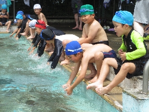 水泳学習～2年生