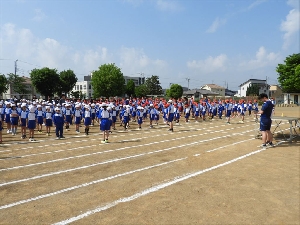 本格的に運動会の練習がはじまりました