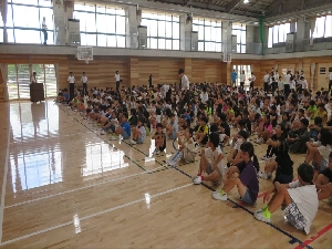 令和７年度　第１学期　終業式