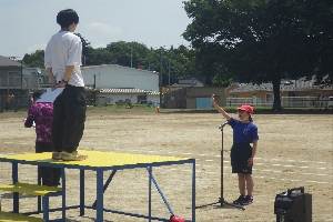 運動会全体練習