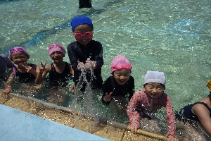 プール学習（１年生、５年生）