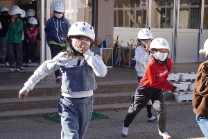 命を守る訓練（火災）