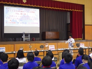 社会科出前授業（６年生）