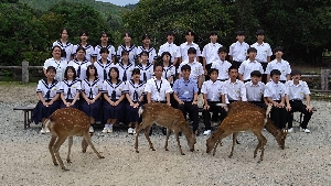 【修学旅行】1日目　奈良公園①