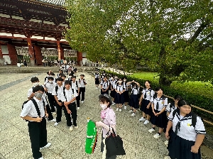 【修学旅行】1日目　東大寺見学