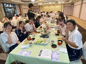 【修学旅行】2日目　夕食②