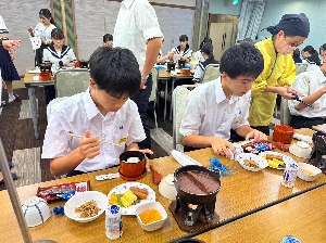 【修学旅行】3日目　朝食