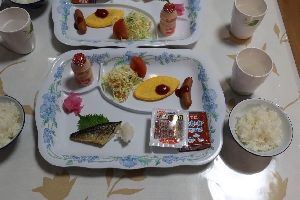 【スキー宿泊学習】3日目　朝ご飯