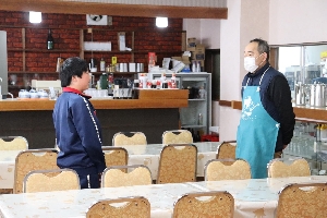 【スキー宿泊学習】3日目　昼食・退所式