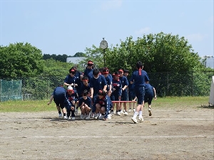 体育祭予行【台風の目】