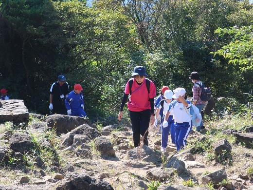 岩場もあります