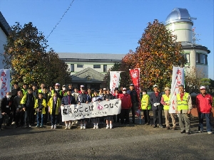 小中ふれあいあいさつ運動（11.10）