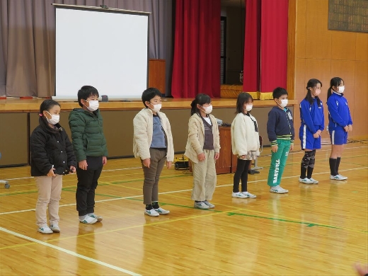 一生懸命発表してくれました