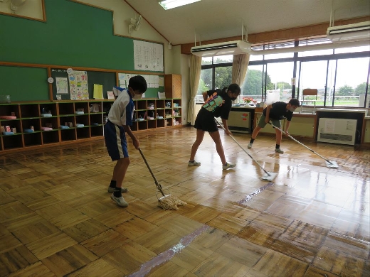 全部の教室をやってくれました