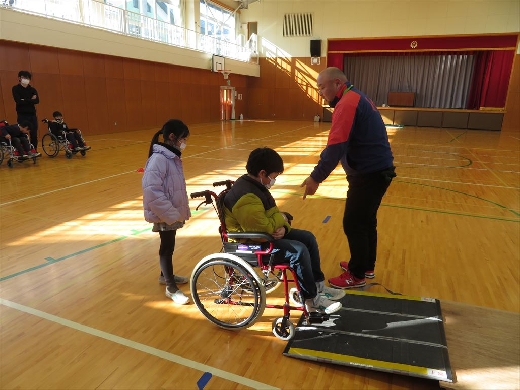 車いすの体験です