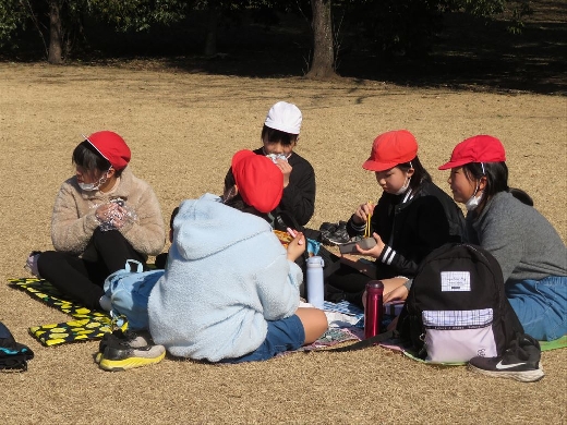 小山運動公園でお弁当