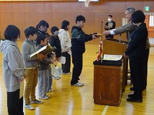 2学期終業式・3学期始業式