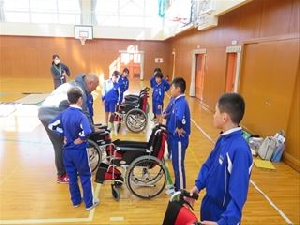 3年生福祉体験（12月）