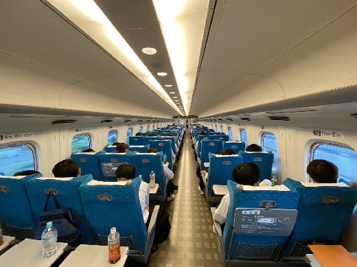 無事乗車できました。京都へGO！