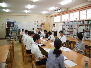 生徒指導について研修しました