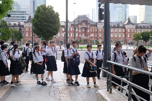 東京駅到着です