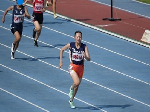 県西新人陸上大会が行われました