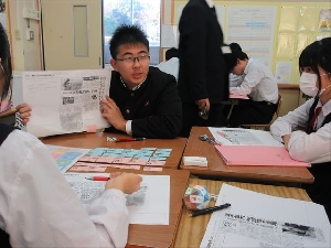 NIE実践指定校公開授業が行われました