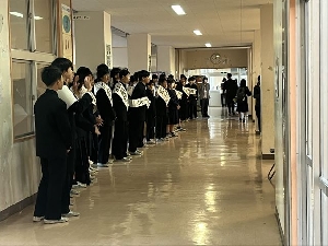 生徒会選挙活動が始まりました