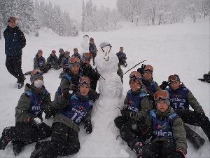 スキー・スノーボード宿泊学習⑮　雪上レク