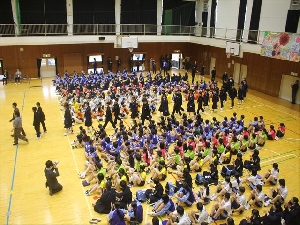 「新入生歓迎会」および「学級委員任命」