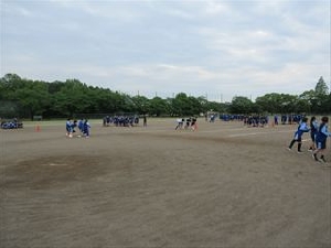 授業の様子（体育祭練習）
