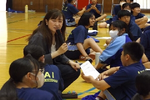 出前授業（職場体験学習ワークショップ）