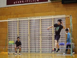 バドミントン部県西地区合同予選会