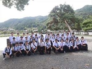 嵐山の集合写真