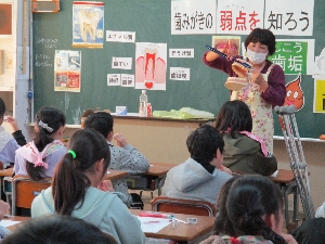 歯みがきの弱点を知ろう（５年生）