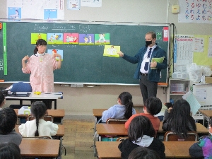 １年生英語の時間