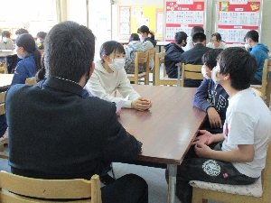 先輩と語る会（６年生）