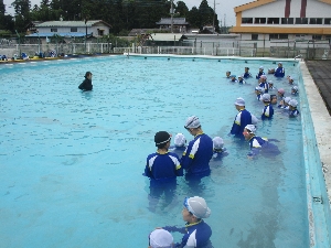 着衣水泳学習