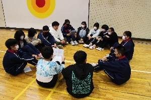 先輩と語る会（６年生）