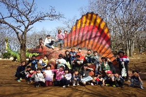 １年生校外学習（八坂公園）