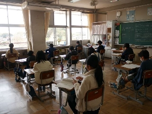 全国学力学習状況調査を実施しました
