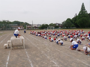 運動会の練習が始まりました！