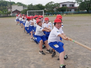 運動会練習（高学年）